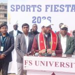 एफ.एस. विश्वविद्यालय में वार्षिक खेल-कूद प्रतियोगिता का भव्य शुभारम्भ