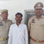 फिरोजाबाद: चेकिंग के दौरान अवैध तमंचा व कारतूस के साथ अभियुक्त गिरफ्तार