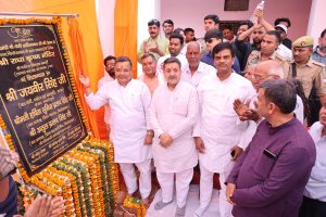 श्री राधा कृष्ण मंदिर असवाई के सौंदर्यीकरण का शिलान्यास, ₹135.16 लाख की परियोजना का हुआ शुभारंभ